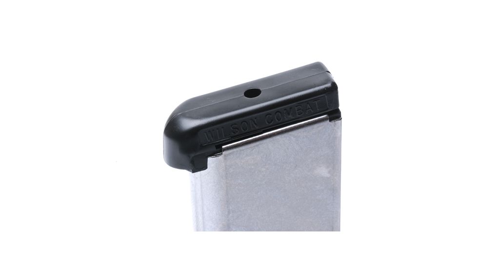 Wilson Combat 1911 Magazine, .45 ACP, Full-Size, 7 Round, Standard Base Pad, Silver 47