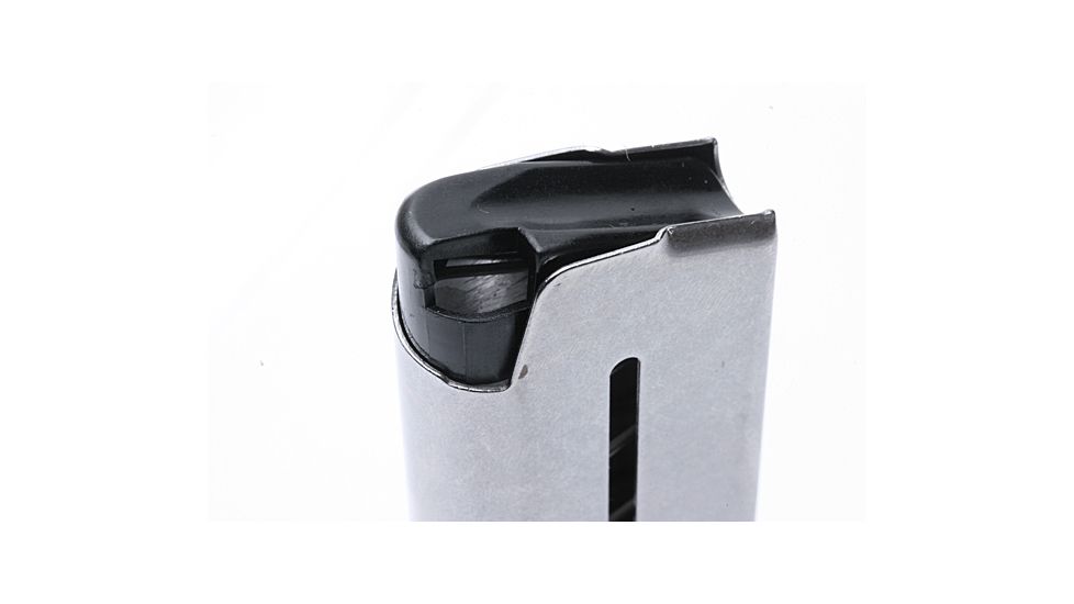 Wilson Combat 1911 Magazine, .45 ACP, Full-Size, 8 Round, Extended Base Pad, Silver 47DE