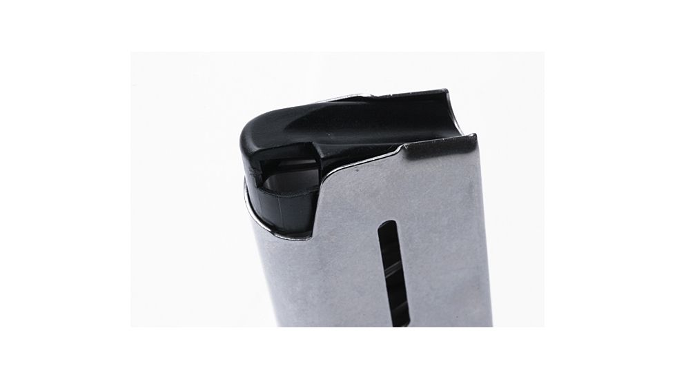 Wilson Combat 1911 Magazine, .45 ACP, Full-Size, 8 Round, Lo-Profile Steel Base Pad, Silver 47DC