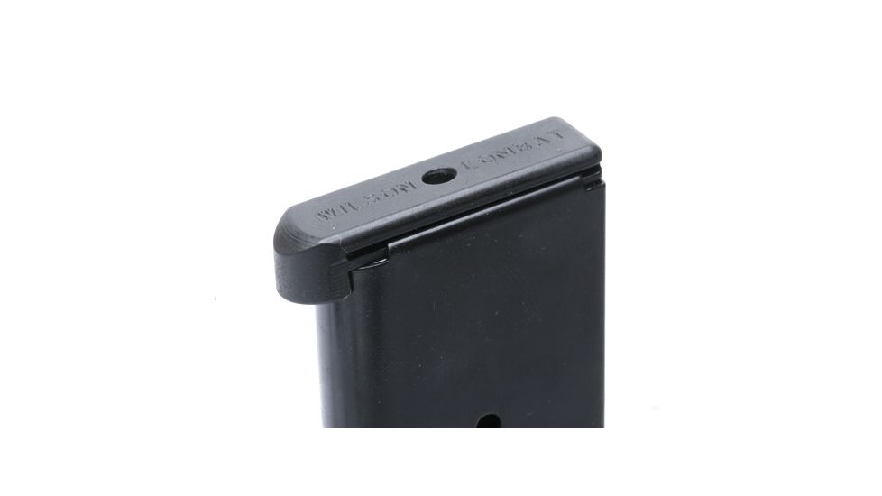 Wilson Combat 1911 Magazine, .45 ACP, Full-Size, 8 Round, Lo-Profile Steel Base Pad, Black 47DCB
