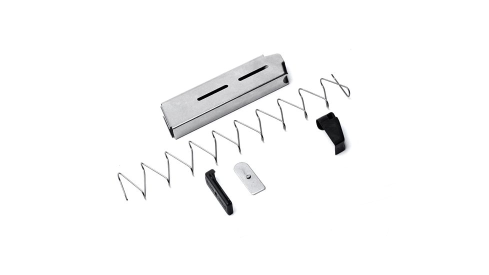 Wilson Combat 1911 Magazine, .45 ACP HD, +P, Compact, 6 Round, Lo-Profile Steel Base Pad, Stainless 47OXC-HV