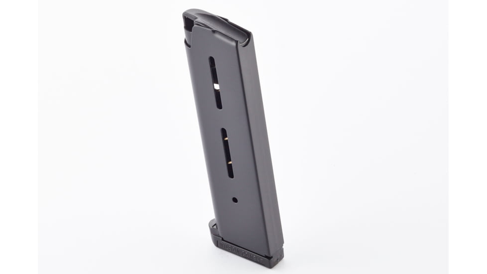 Wilson Combat 1911 Magazine, Standard Base Pad, .45 ACP, FS, 8 RD, Black, 47-45FS8B-8RD