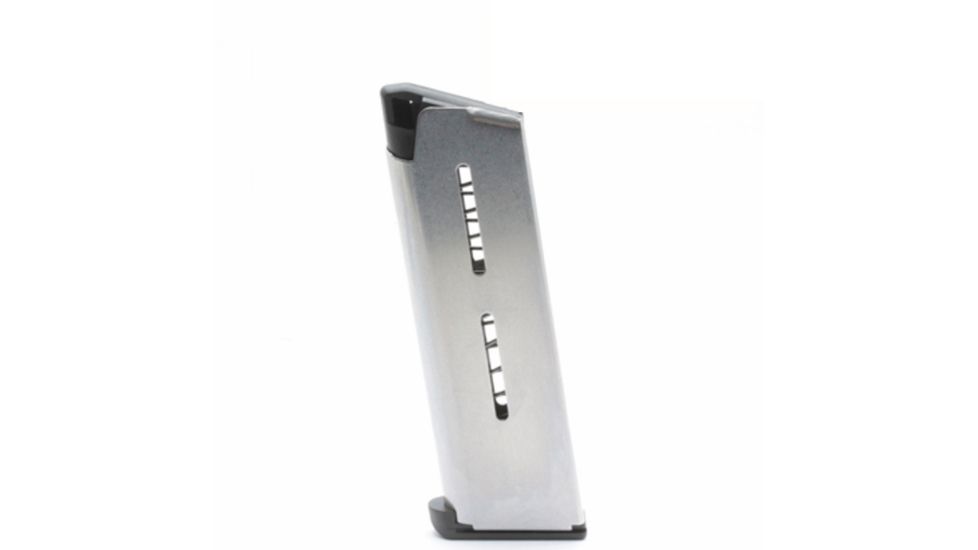 Wilson Combat 1911 Pistol Magazine, .45 ACP, Compact, 7-Round, Lo-Profile Steel Base Pad, 470XC