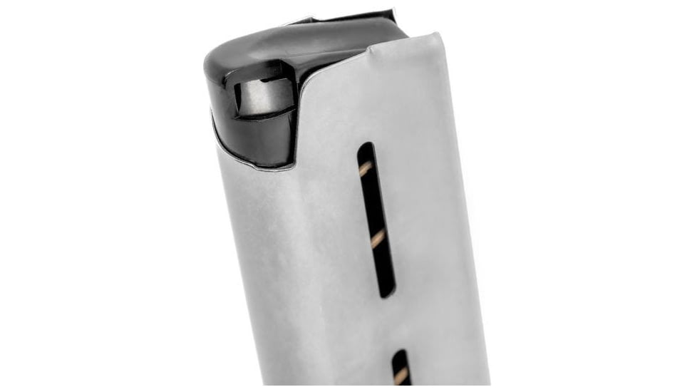 Wilson Combat 47D 1911 .45 ACP 8-Round Full-Size Magazine with Standard Base, Stainless, 47D