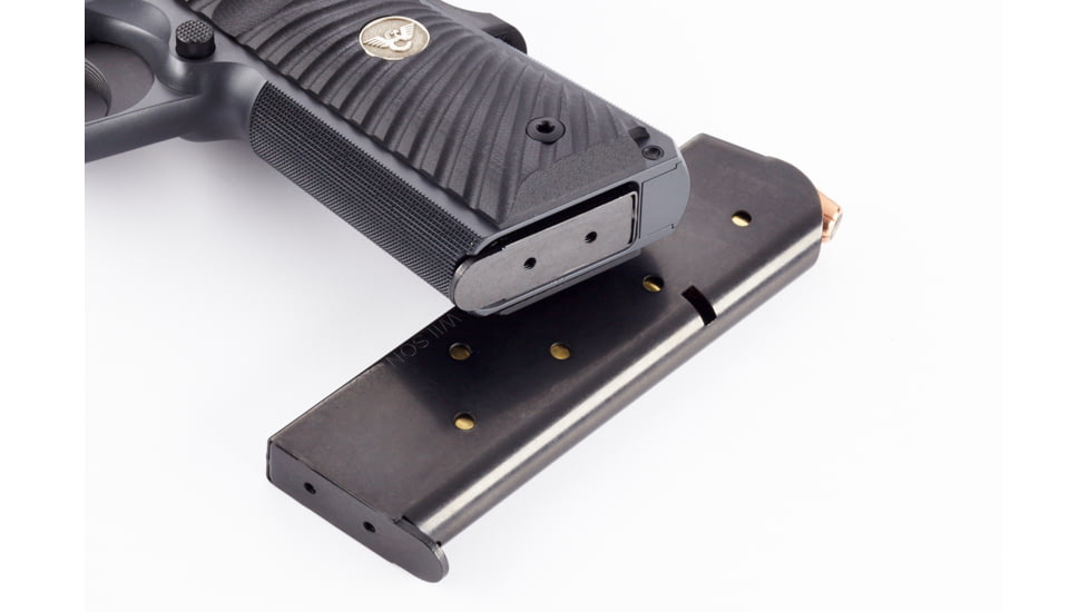 Wilson Combat 920 Series Full Size 1911 Magazine, .45 ACP, FS, 8 Rounds, Welded Base Plate, Black Oxide, 920-45FS8B-8RD