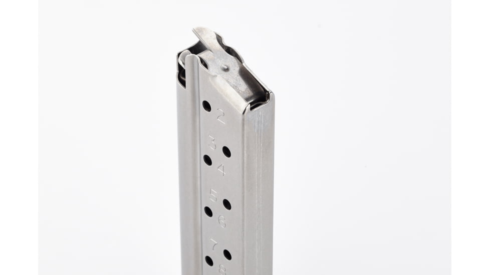 Wilson Combat 920 Series Full Size 1911 Magazine, 9mm, CP, 8 Rounds, Welded Base Plate, Stainless, 920-9C8-8RD