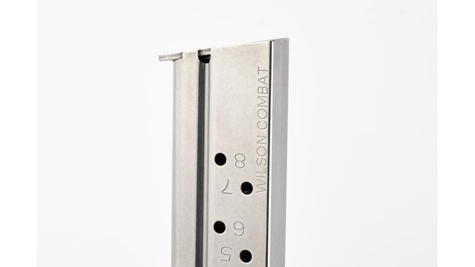 Wilson Combat 920 Series Full Size 1911 Magazine, 9mm, CP, 8 Rounds, Welded Base Plate, Stainless, 920-9C8-8RD