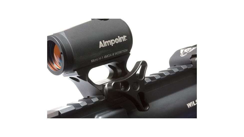 Wilson Combat Accu-Rizer Scope Mount, Aimpoint Micro, T-1, H-1, Black TR-MICROMOUNT