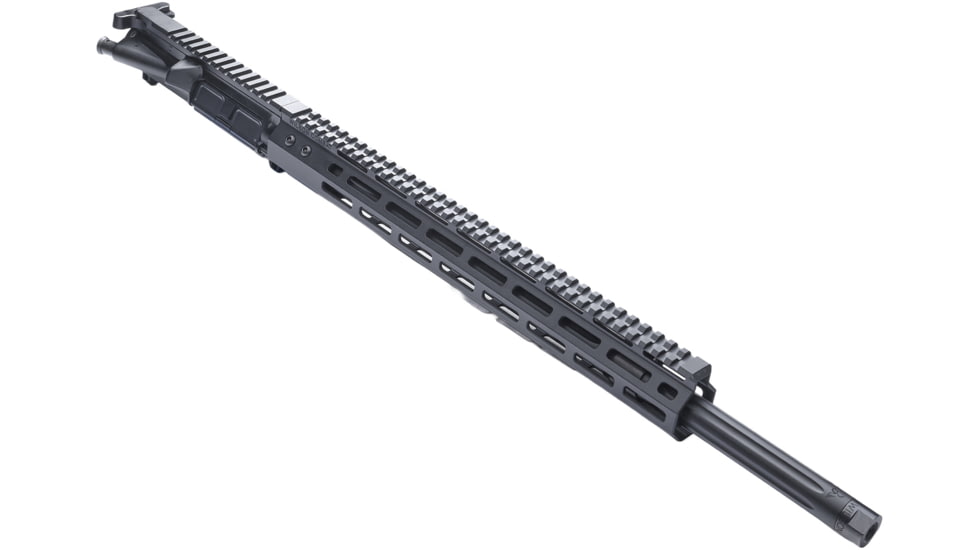 Wilson Combat AR-15 .223 Wylde 20inch M-LOK Upper Receiver, Super Sniper, Rifle Length, 1-8 Twist, 1/2x28, Thread Protector, Armor-Tuff, Black, TR-UF223SSR20FTP8B
