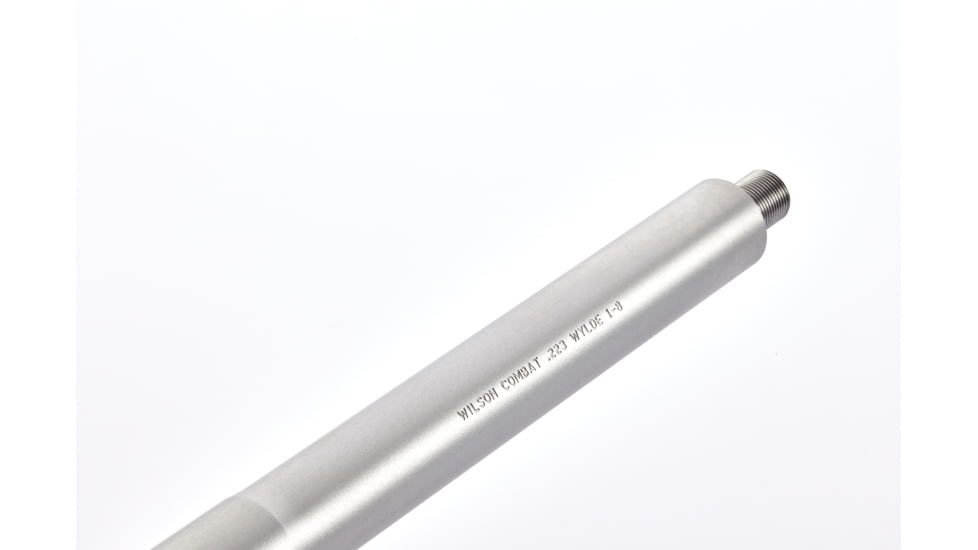 Wilson Combat AR Threaded Barrel, .223 Wylde, Super Sniper, 20 in, Round, Threaded, 1-8 Twist, TR-223SSRG20RT8