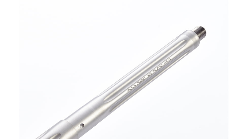 Wilson Combat AR Threaded Barrel, 224 Valkyrie, Recon, 20 in, Fluted, Threaded, 1-6.5 Twist, TR-224VRCRG20FT6.5