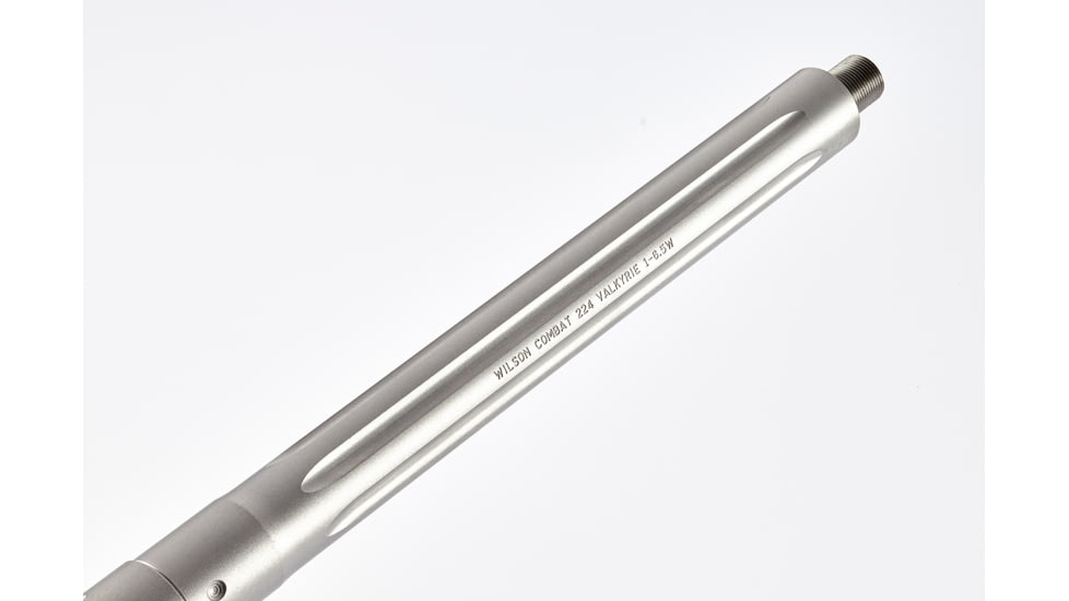 Wilson Combat AR Threaded Barrel, 224 Valkyrie, Super Sniper, 22 in, Fluted, Threaded, 1-6.5 Twist, TR-224VSSRG22FT6.5