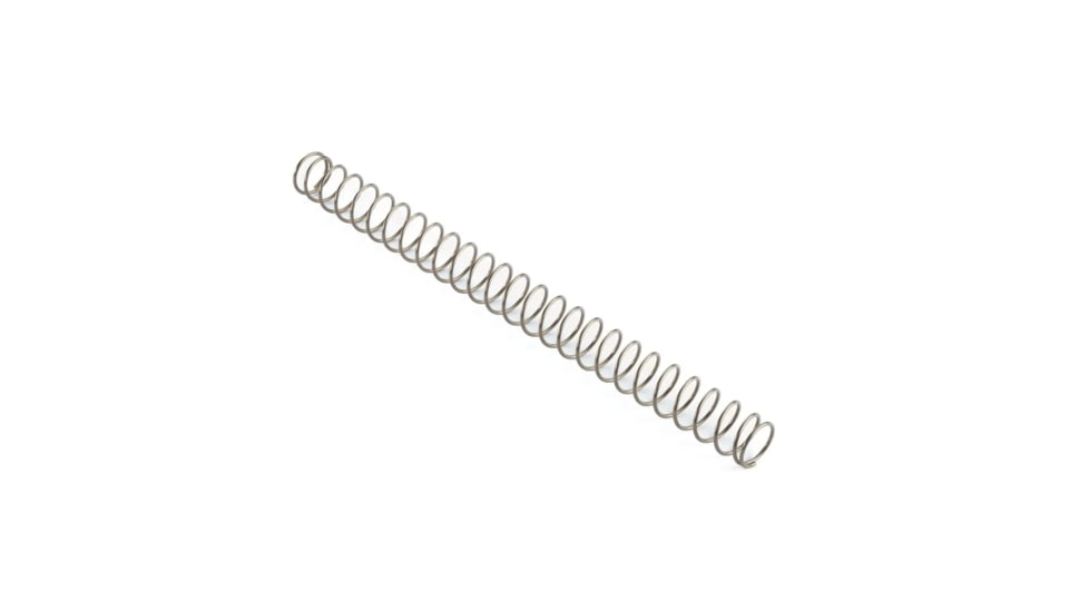 Wilson Combat AR10 Flat-Wire Chrome Silicon 37 Coil Buffer Spring, Silver, TR-FWBS37-10