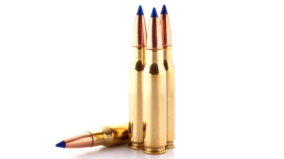 Wilson Combat Barnes .308 Winchester 168 Grain Tipped Triple-Shock X Brass Cased Pistol Ammo, 20 Round, A308-168-TTSX-20RD