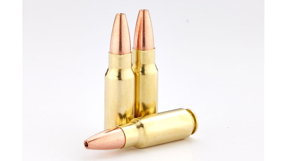 Wilson Combat Barnes .375 SOCOM 235 Grain Tipped Triple-Shock X Brass Cased Pistol Ammo, 20 Round, A375-235-TSX-20RD