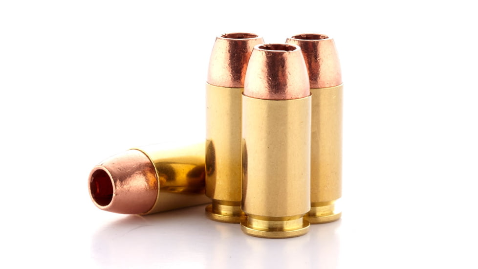 Wilson Combat Barnes TAC-XP .40 S&amp;W 140 Grain Brass Cased Pistol Ammo, 1200 FPS, 20 Rounds, A40-140-TACXP-20RD