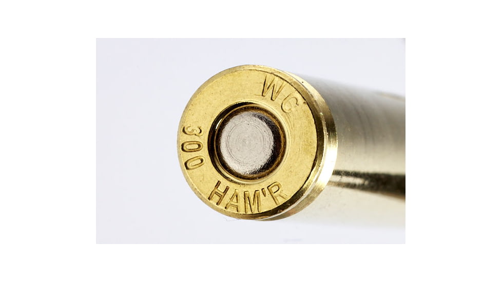 Wilson Combat Barnes TTSX 300 HAMR 110 Grain Brass Cased Pistol Ammo, 200 Round, A300HMR-110-TSX-BLK-200RD