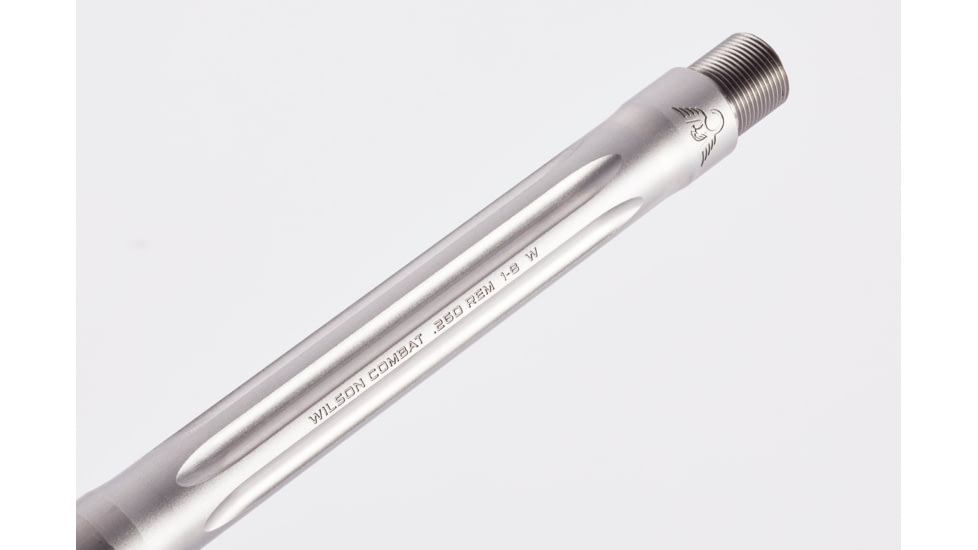 Wilson Combat Barrel, Match Grade, AR-10, .260 Remington, Tactical Hunter, 20in, Fluted, 5/8x24 TPI, 1-8 Twist, Stainless Steel, TR-260THRG20FT8