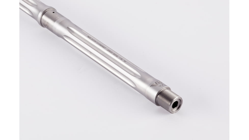 Wilson Combat Barrel, Match Grade, AR-10, .260 Remington, Tactical Hunter, 20in, Fluted, 5/8x24 TPI, 1-8 Twist, Stainless Steel, TR-260THRG20FT8