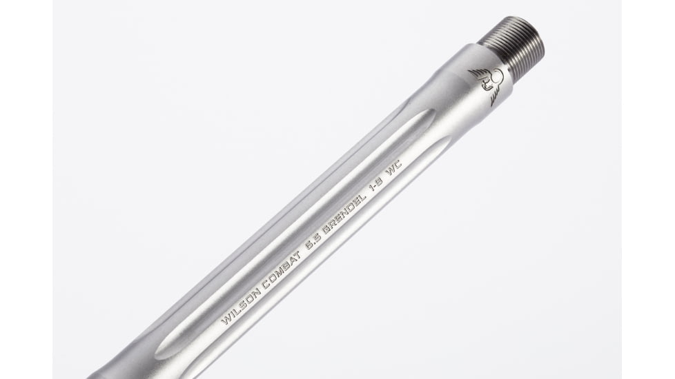Wilson Combat Barrel, Match Grade, AR-15, 6.5 Grendel, Recon, 20in Fluted, 5/8x24 TPI, 1-8 Twist, Stainless Steel, TR-65GRCRG20FT8