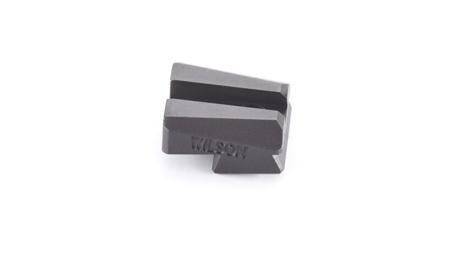 Wilson Combat Battlesight, Flat Square Notch, Serrated Blade,.270in Beretta Black 630SQ-S