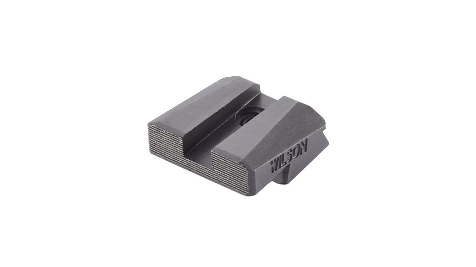 Wilson Combat Battlesight, Flat Square Notch, Serrated Blade,.270in Beretta Black 630SQ-S