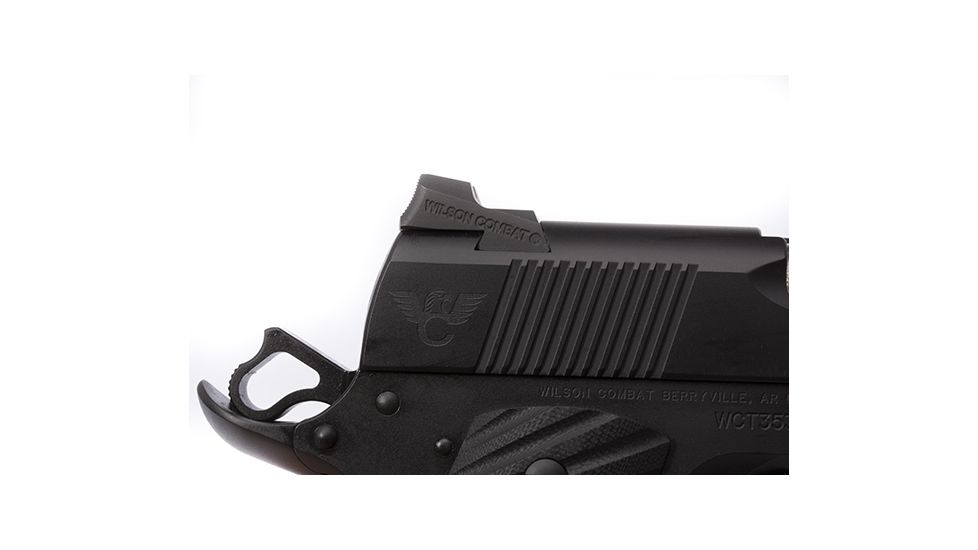 Wilson Combat Battlesight, Serrated Blade, Black 593