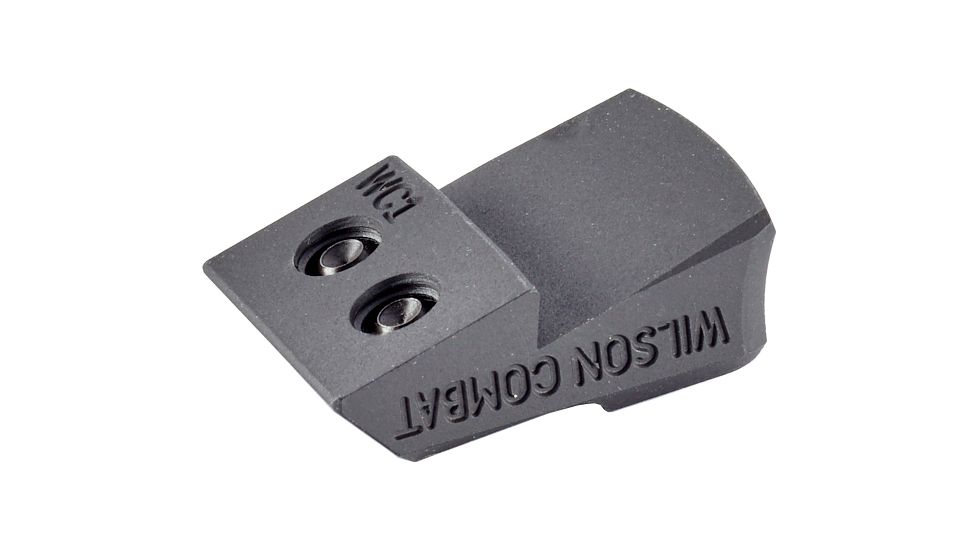 Wilson Combat Battlesight, Serrated Blade, Black, .165in, Wide U-Notch 840