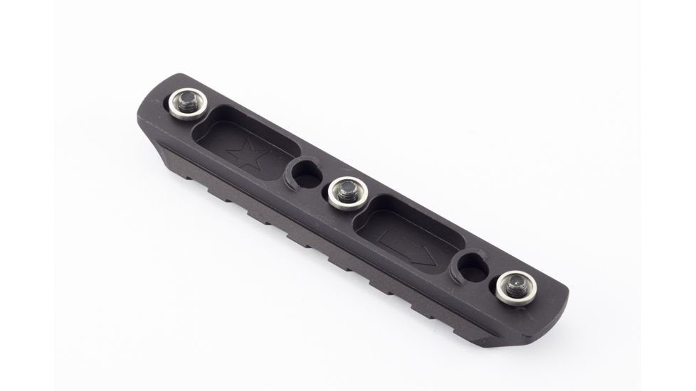 Wilson Combat BCM -KeyMod 4in Picatinny Rail Section, Aluminum NW494