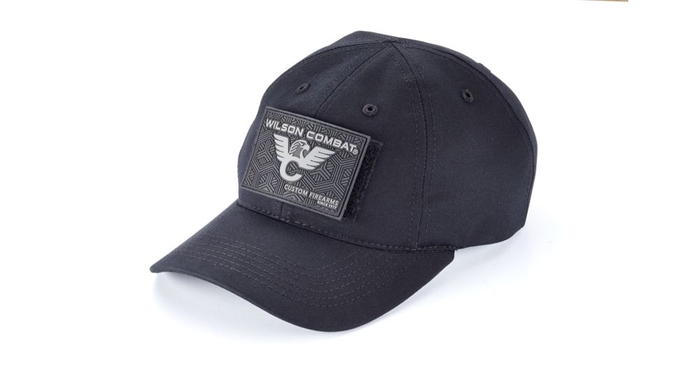 Wilson Combat Cap with Blank Patch Field, Black 833