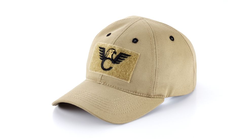 Wilson Combat Cap with Logo Patch Field, Tan 836