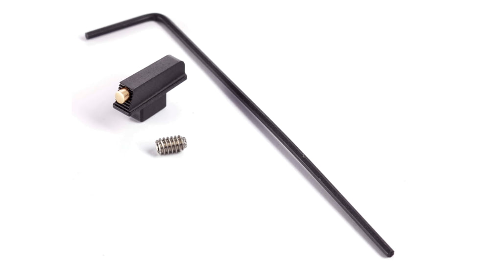 Wilson Combat Colt Python/Anaconda Front Sight, Snag-Free, Black/Gold, 1053FG180