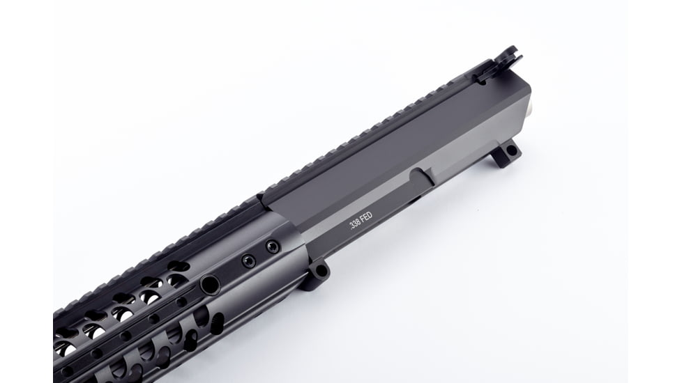 Wilson Combat Complete Upper Assembly, .338 Federal, Recon Tactical, 16, 1-10 Twist, Fluted, Black TR-338RCF16UP