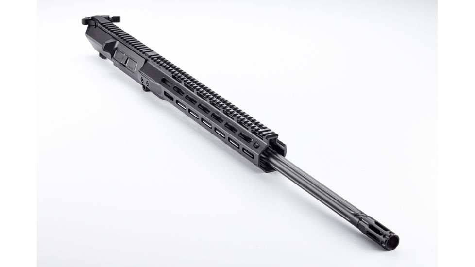 Wilson Combat Complete Upper Assembly, AR, .260 Remington, 24 inch Barrel, Super Sniper Profile, M-LOK Handguard, 1-8 Twist, 5/8x24 Thread, Accu-Tac Flash Hider, Black TR-260SSF24UP
