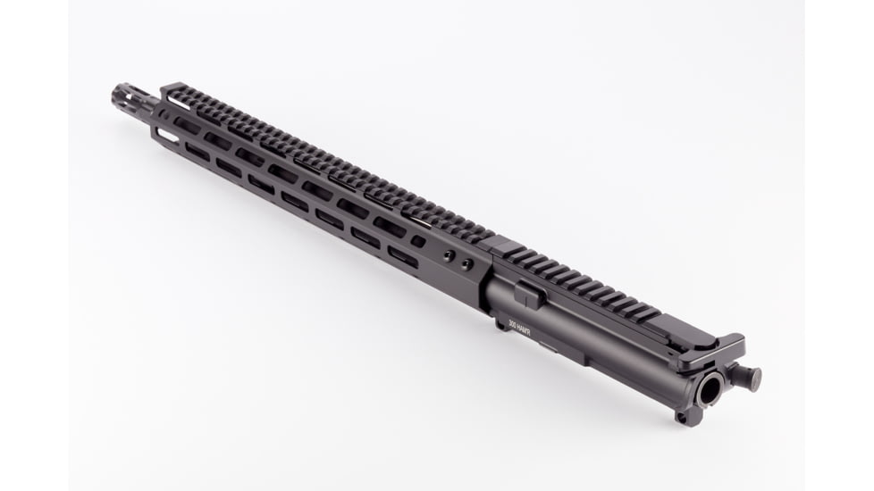 Wilson Combat Complete Upper Receiver, Protector, 300 HAMR, 16 inch Barrel, Mid Length, 1-15 Twist, 5/8x24 Thread, M-LOK Handguard, Q-COMP, Armor-Tuff, Black, TR-UF300HLEM16RQ15B