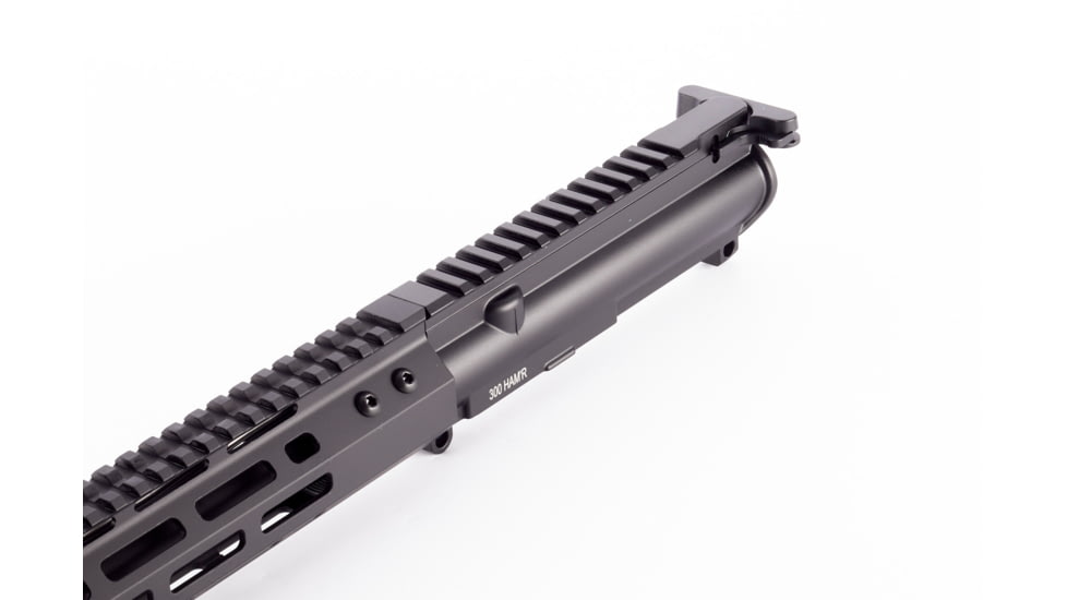 Wilson Combat Complete Upper Receiver, Protector, 300 HAMR, 16in Barrel, Mid Length, 1-15 Twist, 5/8x24, M-LOK, Q-COMP, Armor-Tuff, Black, TR-UFW300HLEM16RQ15B