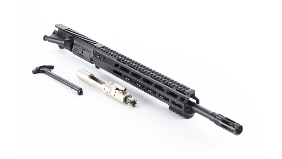 Wilson Combat Complete Upper Receiver, Ranger, 300 HAMR, 16 inch Barrel, Mid Length, 1-15 Twist, 5/8 24 Thread, M-LOK Handguard, Q-COMP, Armor-Tuff, Black, TR-UF300HRAM16RQ15B