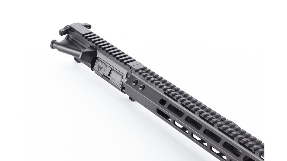 Wilson Combat Complete Upper Receiver, Ranger, 300 HAMR, 16 inch Barrel, Mid Length, 1-15 Twist, 5/8 24 Thread, M-LOK Handguard, Q-COMP, Armor-Tuff, Black, TR-UF300HRAM16RQ15B