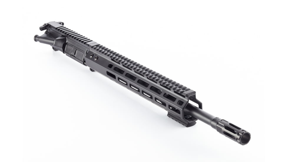 Wilson Combat Complete Upper Receiver, Ranger, 300 HAMR, 16 inch Barrel, Mid Length, 1-15 Twist, 5/8 24 Thread, M-LOK Handguard, Q-COMP, Armor-Tuff, Black, TR-UF300HRAM16RQ15B