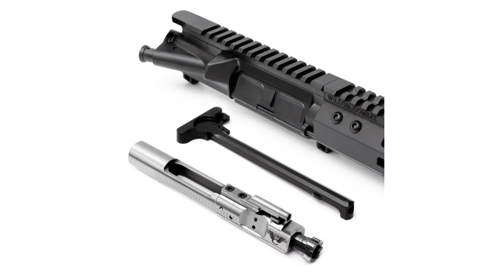 Wilson Combat Complete Upper Receiver, Recon, 6.5mm Grendel, 16 inch Barrel, Mid Length, 1-8 Twist, 5/8x24 Thread, M-LOK Handguard, Q-COMP, Armor-Tuff, Black, TR-UF65GRCM16RQ8B