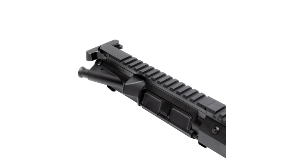 Wilson Combat Complete Upper Receiver, Recon, 6.5mm Grendel, 16 inch Barrel, Mid Length, 1-8 Twist, 5/8x24 Thread, M-LOK Handguard, Q-COMP, Armor-Tuff, Black, TR-UF65GRCM16RQ8B