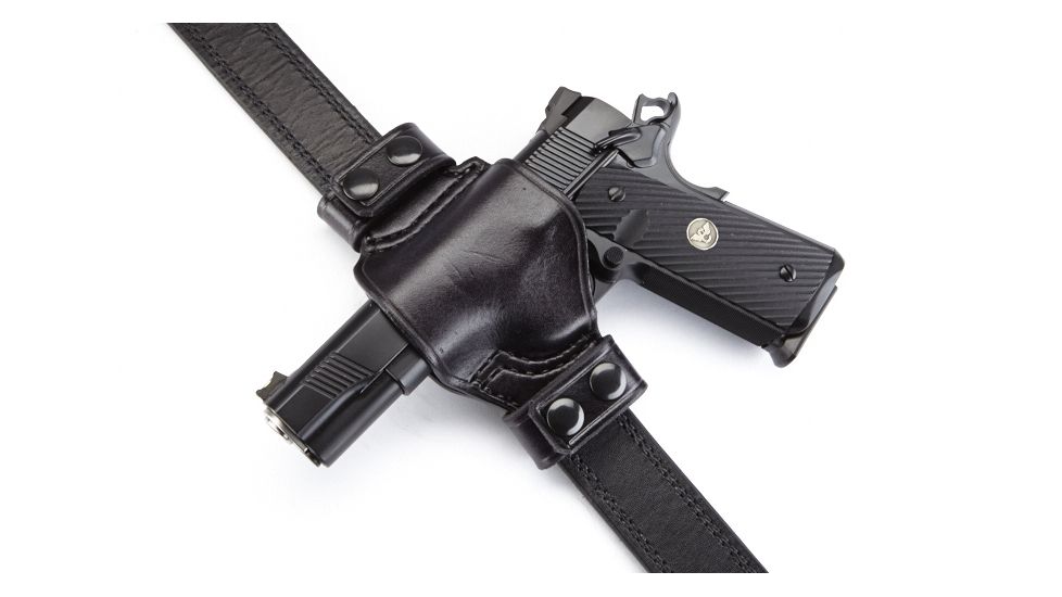 Wilson Combat Covert Carry QD Holster, 1911, Left Hand, Black Leather CC1BLL15