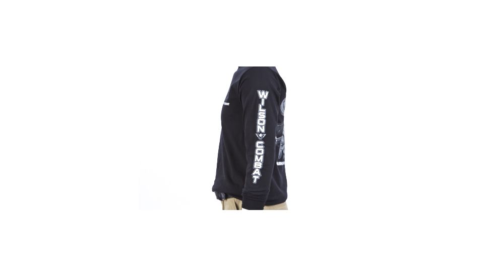 Wilson Combat CQB Pistol Long Sleeve T-Shirt, Black, Small 581S