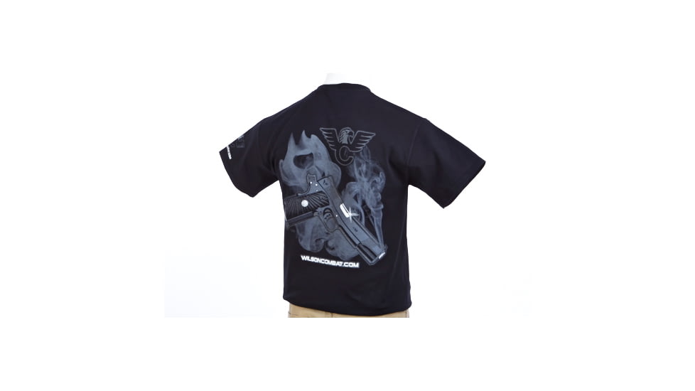 Wilson Combat CQB Pistol T-Shirt, Black, Large 574L