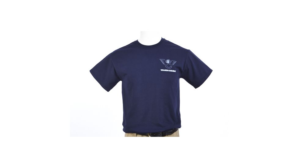Wilson Combat CQB Pistol T-Shirt, Navy Blue, Large 605L