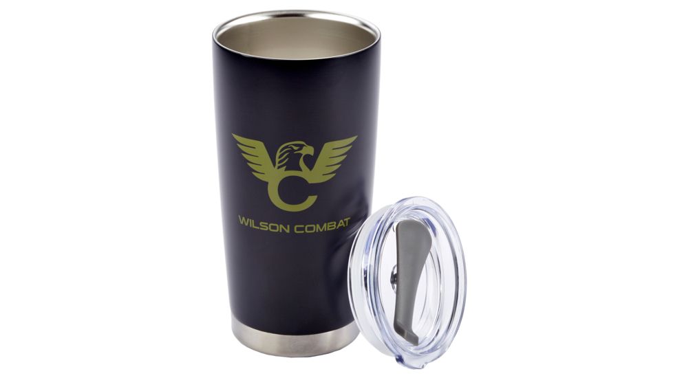 Wilson Combat CQB, Stainless Steel Tumbler, 20 oz, Black 872