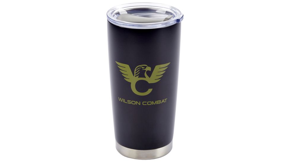 Wilson Combat CQB, Stainless Steel Tumbler, 20 oz, Black 872