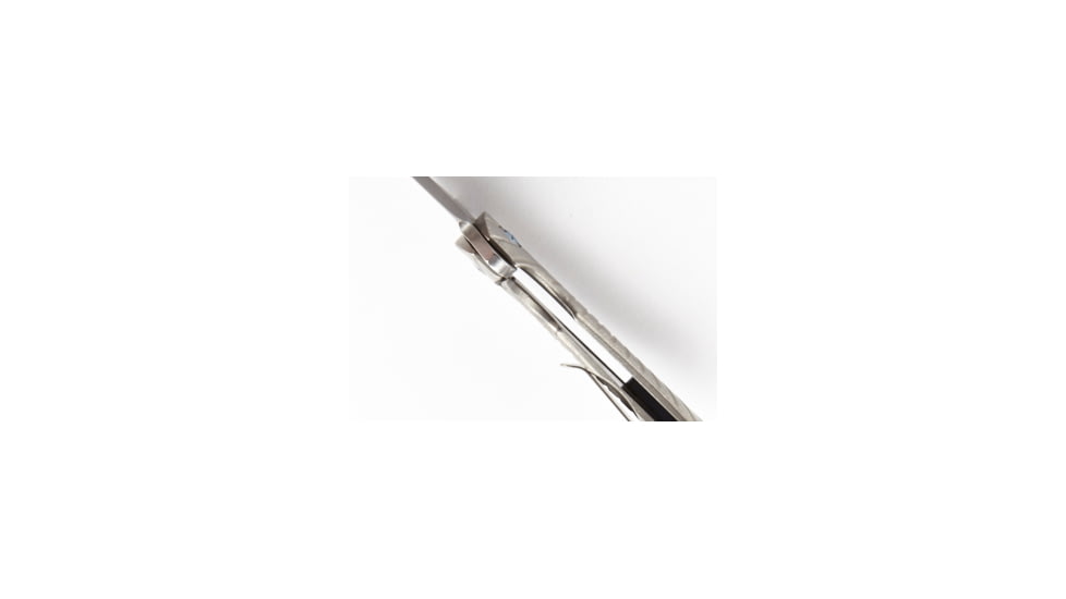 Wilson Combat Defiant Starburst Flipper, Titanium Framelock, Silver WTK-DSF