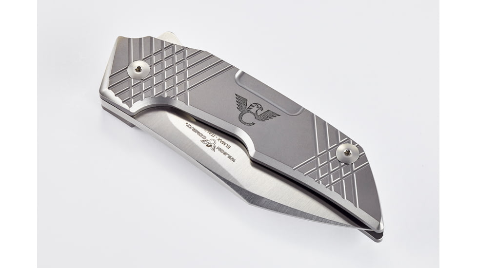 Wilson Combat EDC-X Tactical Folding Knife X-TAC Pattern, Titanium Framelock, WTK-EDCX