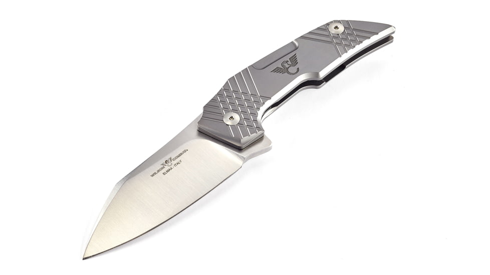 Wilson Combat EDC-X Tactical Folding Knife X-TAC Pattern, Titanium Framelock, WTK-EDCX
